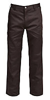 Rigour Fox Black Trousers, S L32"