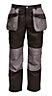 Rigour Holster pocket Black Trousers, L W36" L34"