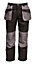 Rigour Holster pocket Black Trousers, L W36" L34"