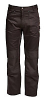 Rigour Multi-pocket Black Trousers, L W38" L34"