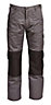 Rigour Multi-pocket Grey Trousers, L W36" L34"