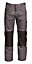 Rigour Multi-pocket Grey Trousers, M W34" L34"