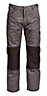 Rigour Multi-pocket Grey Trousers, S W32" L34"