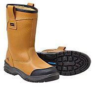Rigour Tan Rigger boots, Size 7