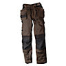 Rigour Tradesman Black & brown Trousers, XL W38" L31.89"