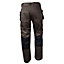Rigour Tradesman Black & brown Trousers, XL W38" L31.89"