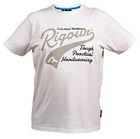 Rigour White T-shirt X Large