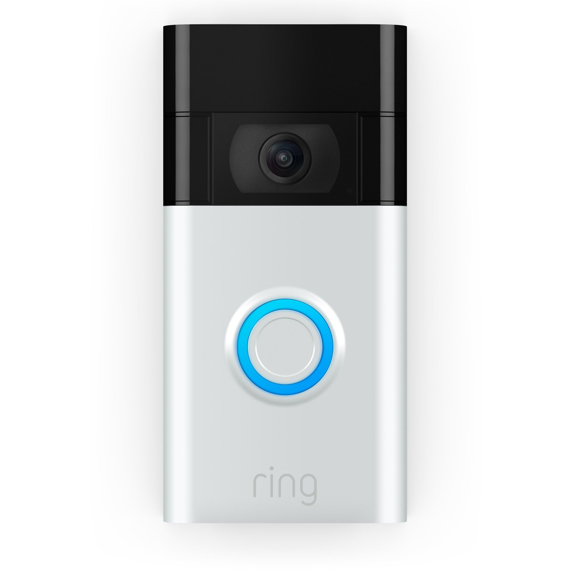 Ring (2nd Gen) Satin nickel Wireless Video doorbell