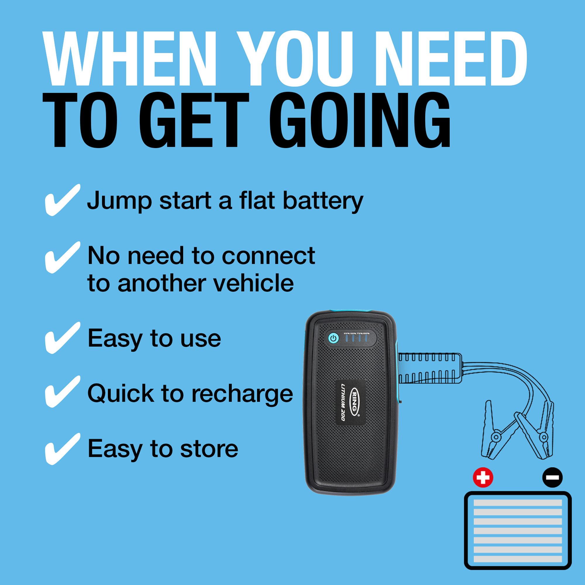 Ring Automotive Micro 500A Jump start