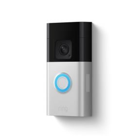 Ring Battery Plus Wireless Silver effect Video doorbell