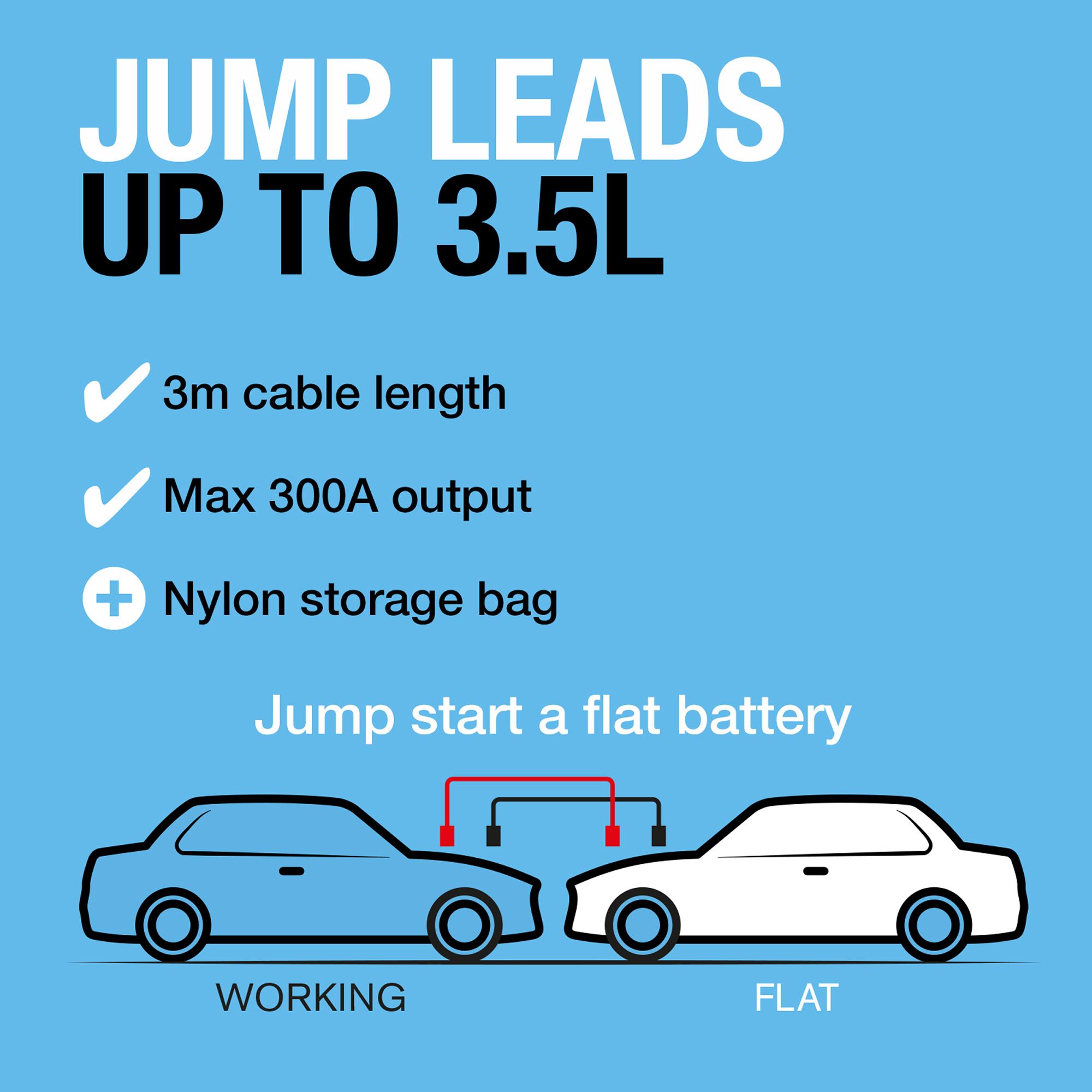 Ring Booster Cable RBC160 150mA Jump lead (L)3m