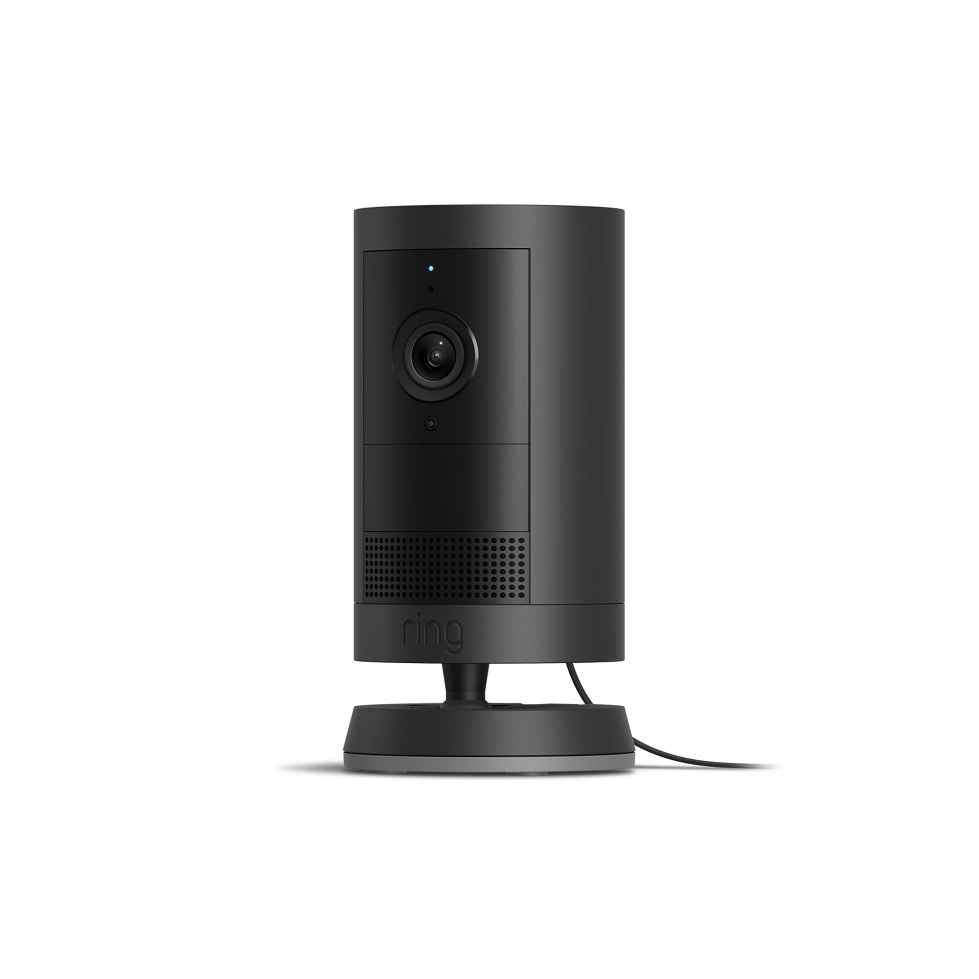 Ring Plug In Wi-fi Outdoor Swivel & tilt Smart IP camera in Black