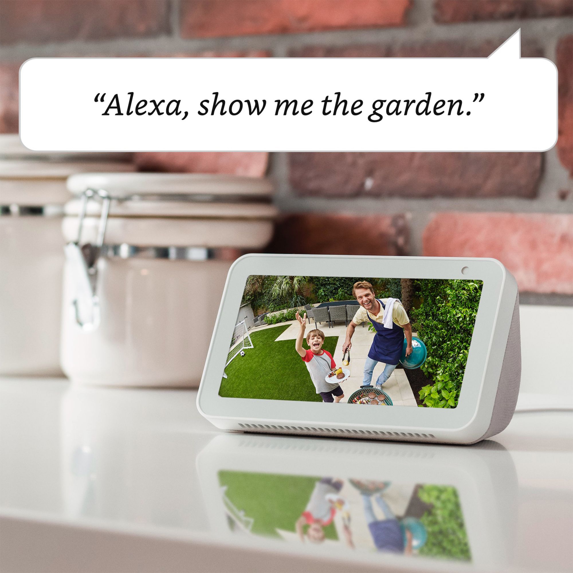Ring Plus White Smart battery-powered IP camera