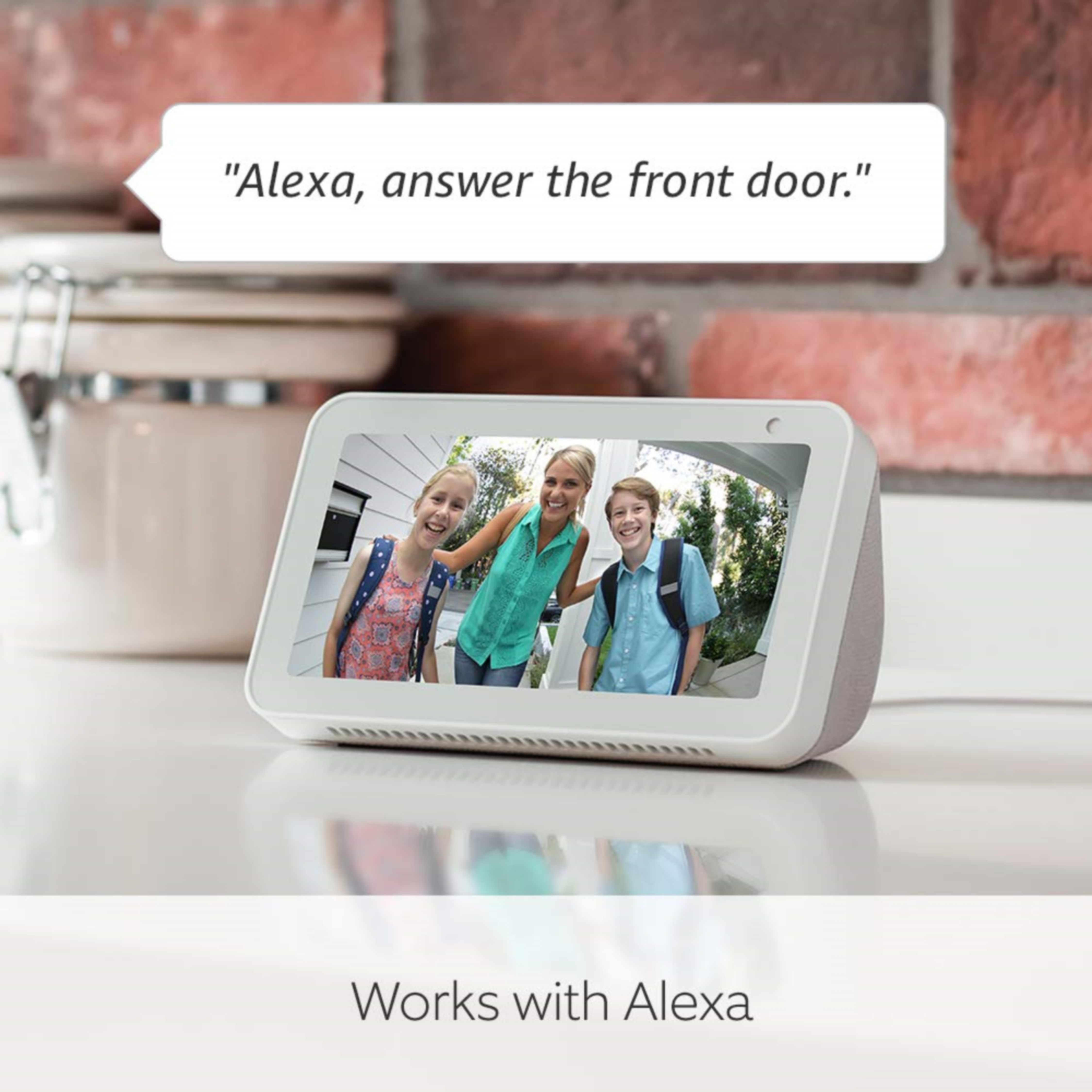 Ring Pro Plug-In Black grey Wireless Video doorbell