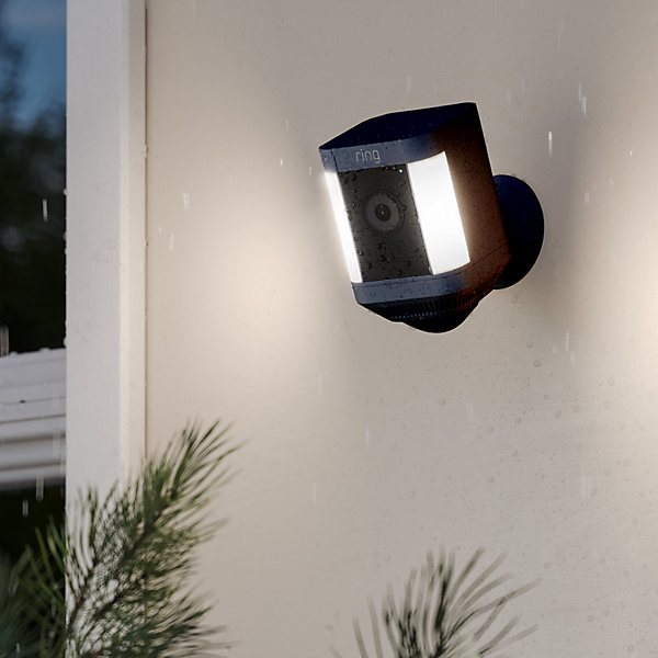 Ring Spotlight Cam Black Smart battery-powered IP camera Plus Ring Spotlight Cam Black Smart battery-powered IP camera Plus