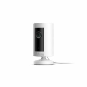 Ring Wired Indoor Tilt adjustable Smart camera - White