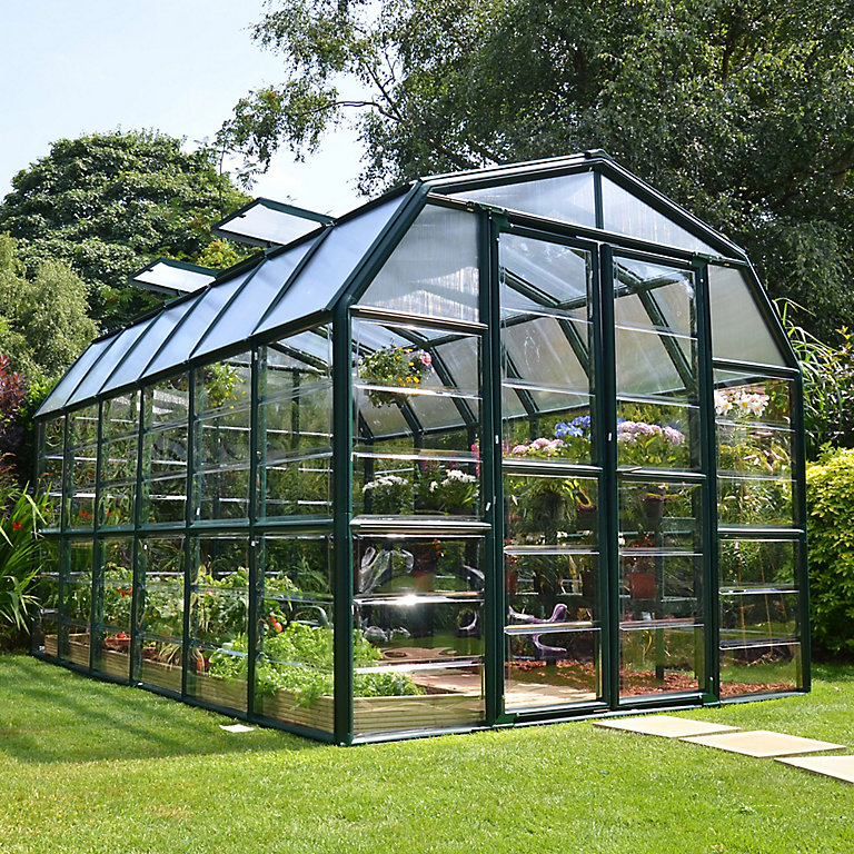 Rion Grand Gardner 8x12 Greenhouse | DIY at B&Q