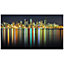 River city Multicolour Canvas art (H)50cm x (W)90cm