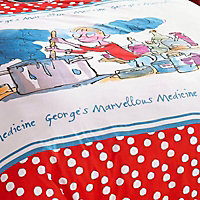 Roald Dahl Georges Marvellous Medicine Multicolour Single Bedding set