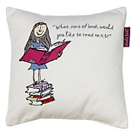Roald Dahl Matilda Multicolour Cushion