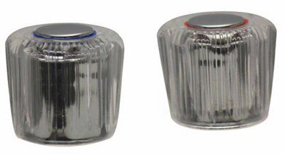 Robimatic Clear Tap handle, Pack of 2