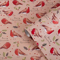 Robin Wrapping paper