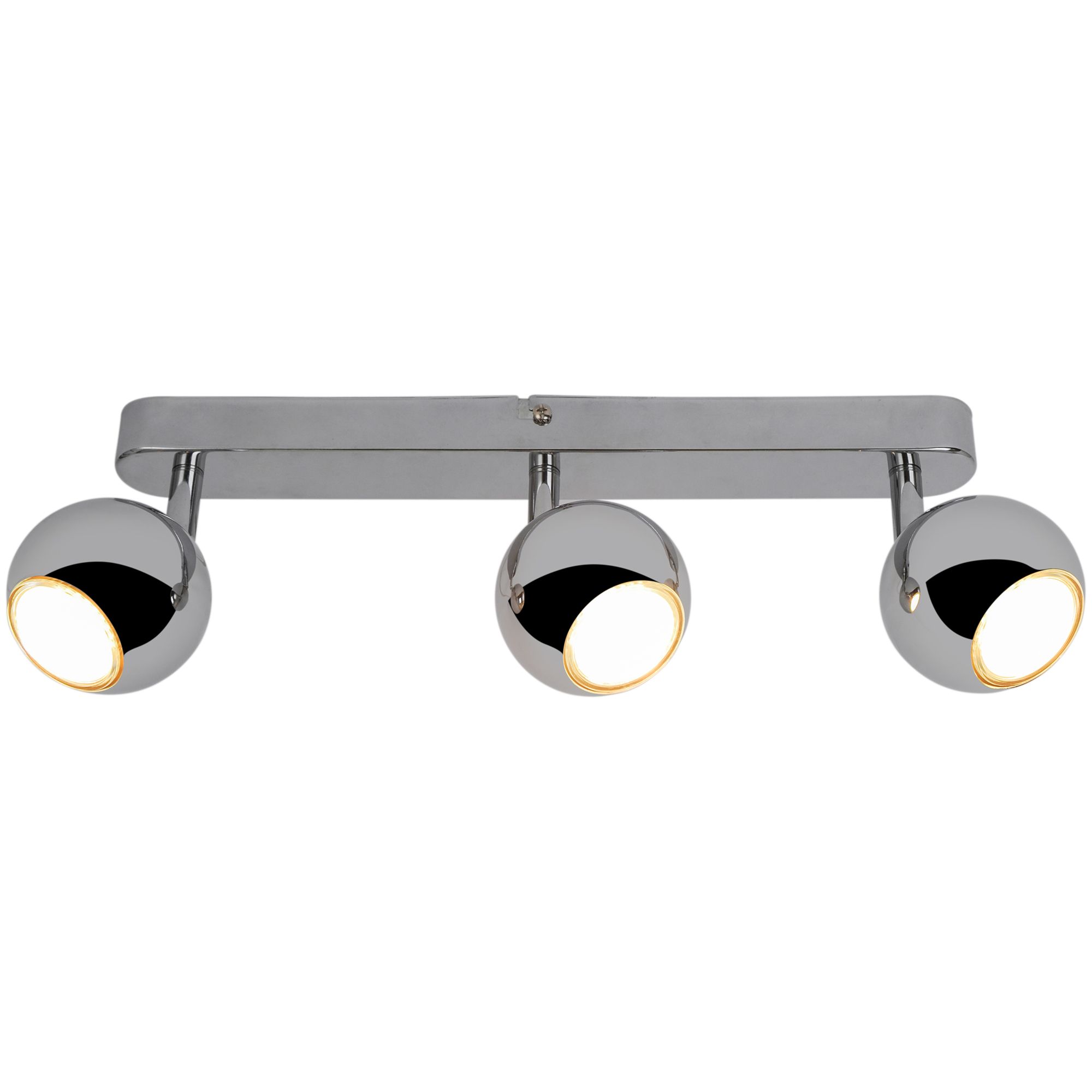 Light Bar at DIY B&Q 3 Roccheta | Spotlight Chrome