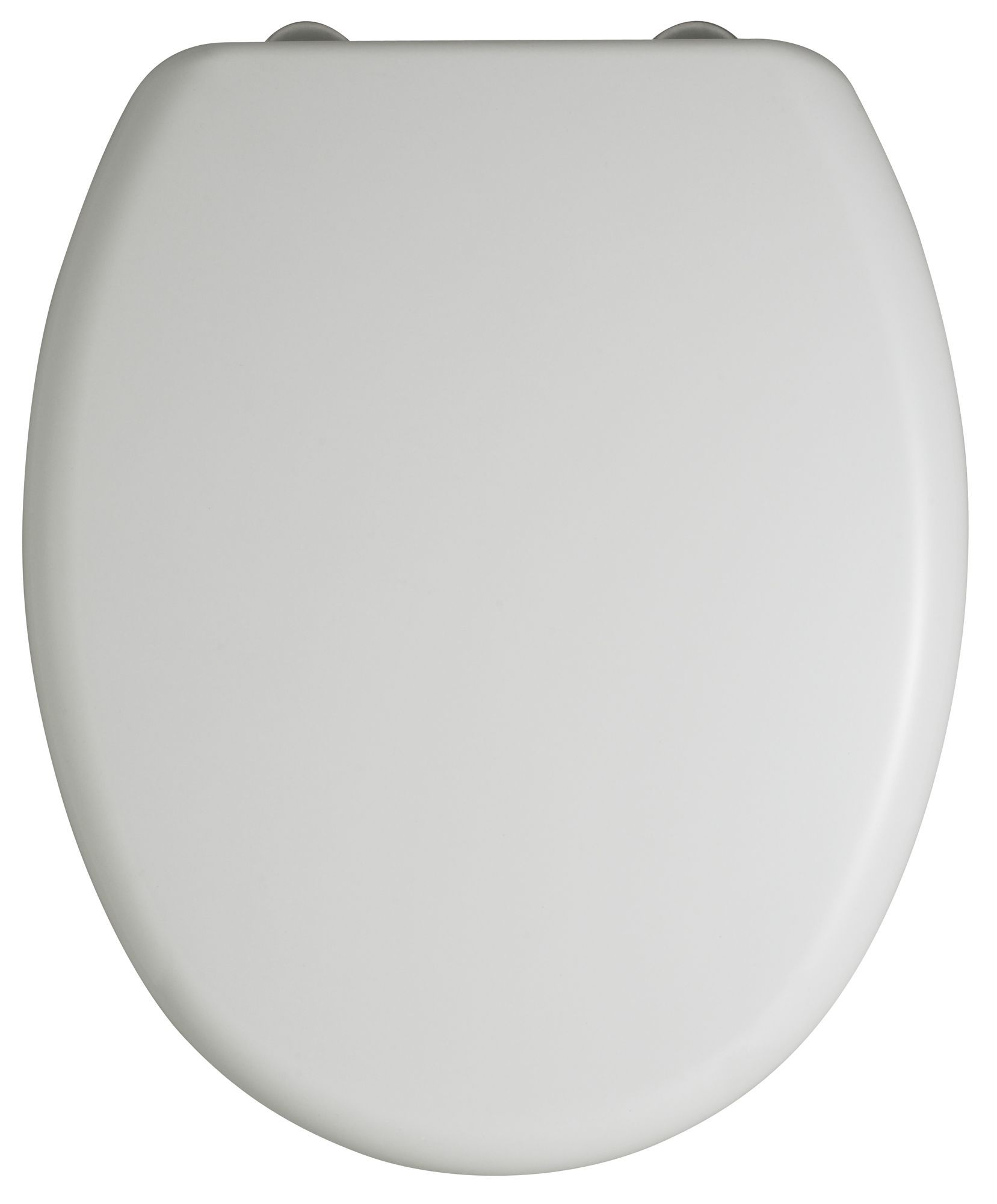 Romeo White Standard close Toilet seat DIY at B&Q