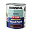 Ronseal 10 Year Weatherproof Wood Paint Chestnut Gloss Exterior Wood paint, 750ml Tin