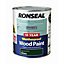Ronseal 10 Year Weatherproof Wood Paint Racing green Gloss Exterior Wood paint, 750ml Tin