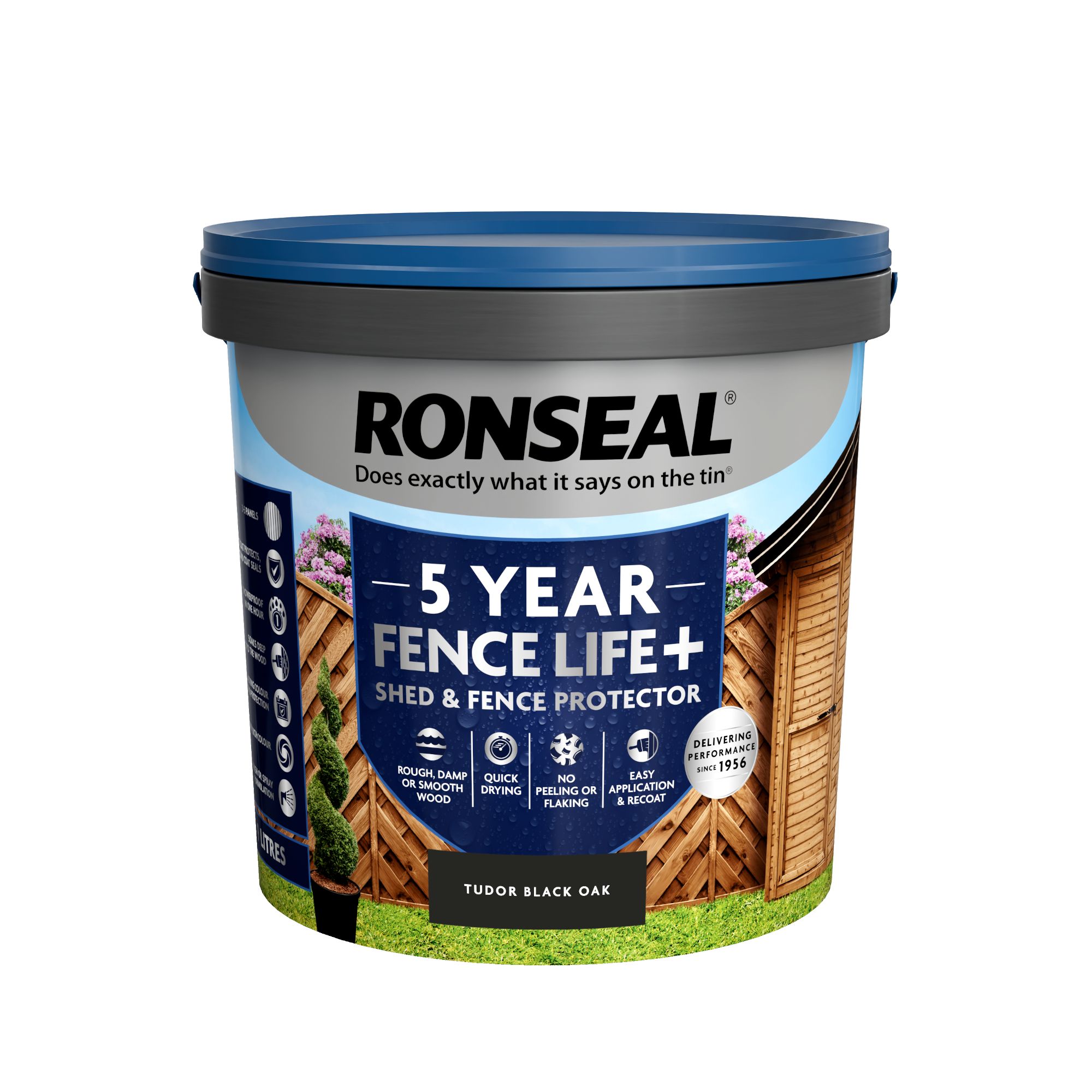ronseal-5-year-fence-life-tudor-black-oak-matt-exterior-shed-fence