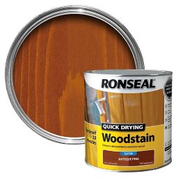 Ronseal Antique pine Satin Wood stain, 2.5L