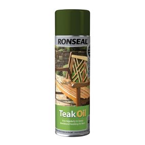 Ronseal Clear Matt Teak Furniture Wood oil, 500ml