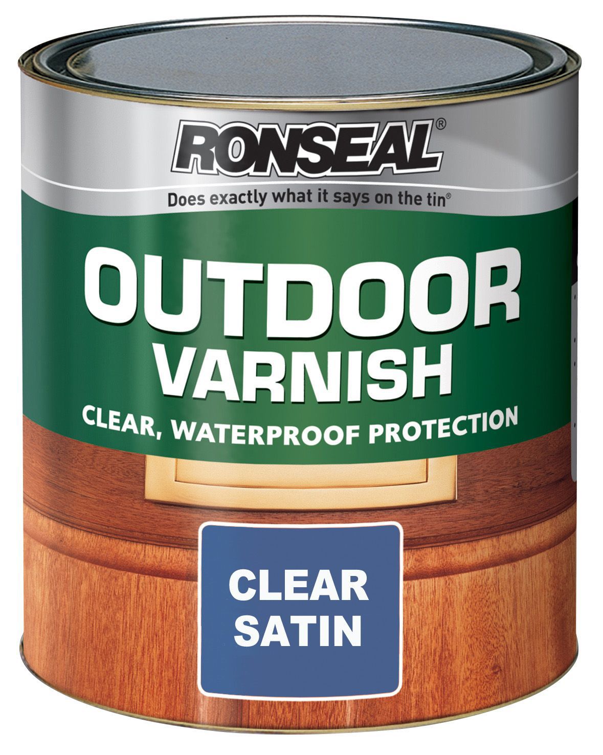 Ronseal Clear Satin Wood Varnish 0 25l Diy At B Q