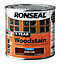 Ronseal Dark oak High satin sheen Wood stain, 250ml