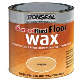 Ronseal Diamond hard Natural Satin Wax Wood wax, 2.5L