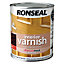 Ronseal Diamond hard Walnut Gloss Wood varnish, 250ml
