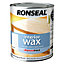 Ronseal Diamond hard White ash Matt Wax Wood wax, 0.75L