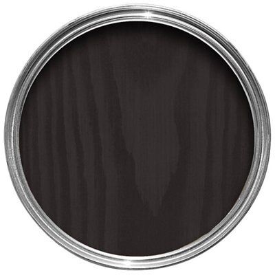 Ronseal Ebony High satin sheen Wood stain, 2.5L