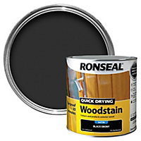 Ronseal Ebony Satin Wood stain, 2.5L