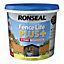 Ronseal Fence Life Plus Charcoal grey Matt Exterior Wood paint, 5L