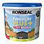 Ronseal Fence life plus Charcoal grey Matt Fence & shed Treatment 9L