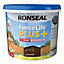 Ronseal Fence Life Plus Country oak Matt Fence & shed Treatment, 9L