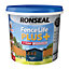 Ronseal Fence life plus Midnight blue Matt Fence & shed Treatment 5L