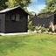 Ronseal Fence Life Plus Tudor black oak Matt Exterior Wood paint, 9L