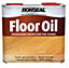 Ronseal Floor oil Natural Soft sheen Not antibacterial Wood oil, 1L