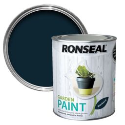 Ronseal Garden Blackbird Matt Metal & wood paint, 750ml