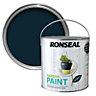 Ronseal Garden Blackbird Matt Multi-surface Garden Metal & wood paint, 2.5L