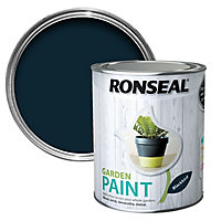 Ronseal Garden Blackbird Matt Multi-surface Garden Metal & wood paint, 750ml
