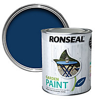 Ronseal Garden Bluebell Matt Metal & wood paint, 750ml
